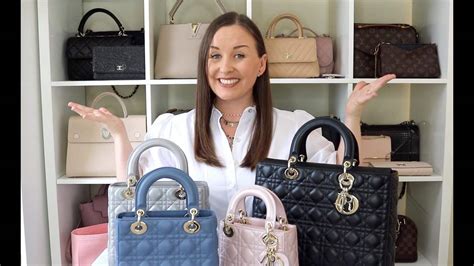 medium vs small lady dior|lady dior bag size guide.